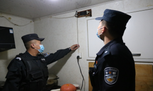 新疆奇巴隆边境派出所多措并举 确保冬季用火用电用气安全