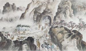 《抗美援朝战争画卷》：以创新的国画手法表现英雄气概