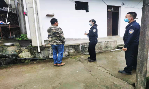 者米边境派出所依托“一村一警”助力“一村一策”基础工作