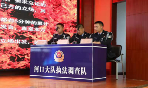 擂台比武强技能 执法路上争先锋