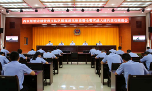 淬火铸利剑蓄力强警 实战励精兵担当作为