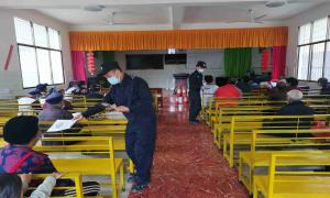 筑牢强边固防意识 古登边境派出所开展维稳主题授课