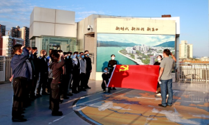 皇岗边检站执勤队赴沙头角中英街博物馆开展主题党日活动