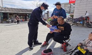 鲁掌边境派出所开展年终岁尾返乡人员法治宣传活动