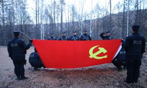 党课“搬入”无人区  执勤一线成课堂