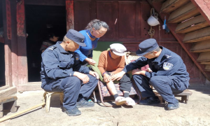 花桥坝边境检查站小举措暖“警心”