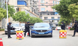 金平城关边境派出所铸牢警魂强练精兵