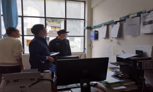 马吉边境派出所开展校园安全检查工作