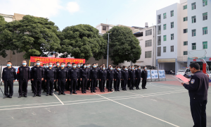 富宁边境管理大队开展党史学习教育主题展