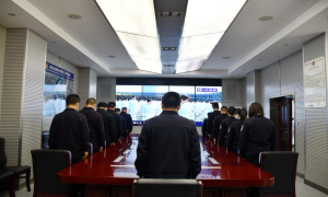 遮放边境派出所组织开展国家公祭日活动