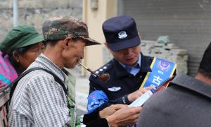 古登边境派出所切实发挥社区“五大员”作用，全面夯实基础警务工作