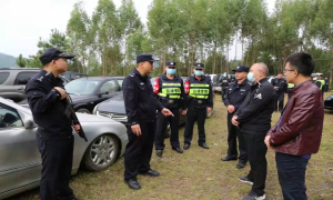 整治跨境违法犯罪 579辆机动车在边境被查扣