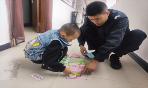 萌娃小涛涛说：等我长大了也要当警察