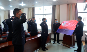 授衔！见证新警入警生涯“成人礼”