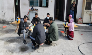 架科底边境派出所防电信诈骗宣传不停歇
