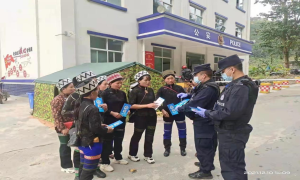 者米边境派出所“三举措”全方位开展反诈宣传活动