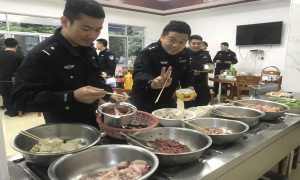 北海机场出入境边防检查站开展迎冬至活动