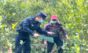 法治宣传“进村寨” 学法用法保安全