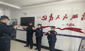苇沙河边境派出所开展警务实战训练