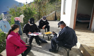 匹河边境派出所四项举措扎实推进“今冬明春大走访”活动