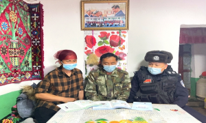 麦海因边境派出所持续开展“百万警进千万家”活动