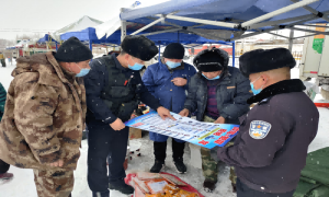 也门勒边境派出所深入辖区积极推动“零酒驾”创建宣传活动
