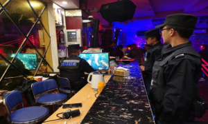 石月亮边境派出所全面开展娱乐场所清查工作