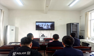 铜壁关边境派出所开展国家公祭日纪念活动