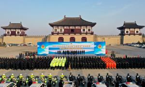 亮剑！洛阳公安举行“平安守护”暨网格化巡逻防控新机制启动仪式
