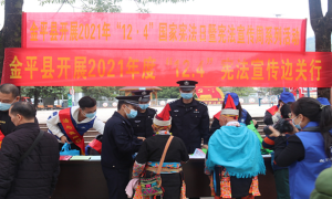 金平边境管理大队五项举措扎实强化边境地区法治宣传