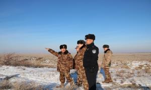 哈巴河县兵地联合巡边
