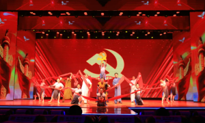 佳木斯市举办“社区文化艺术节百姓大舞台”展演活动