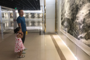 “百团大战系列中国画展”在阳泉市展览馆开展