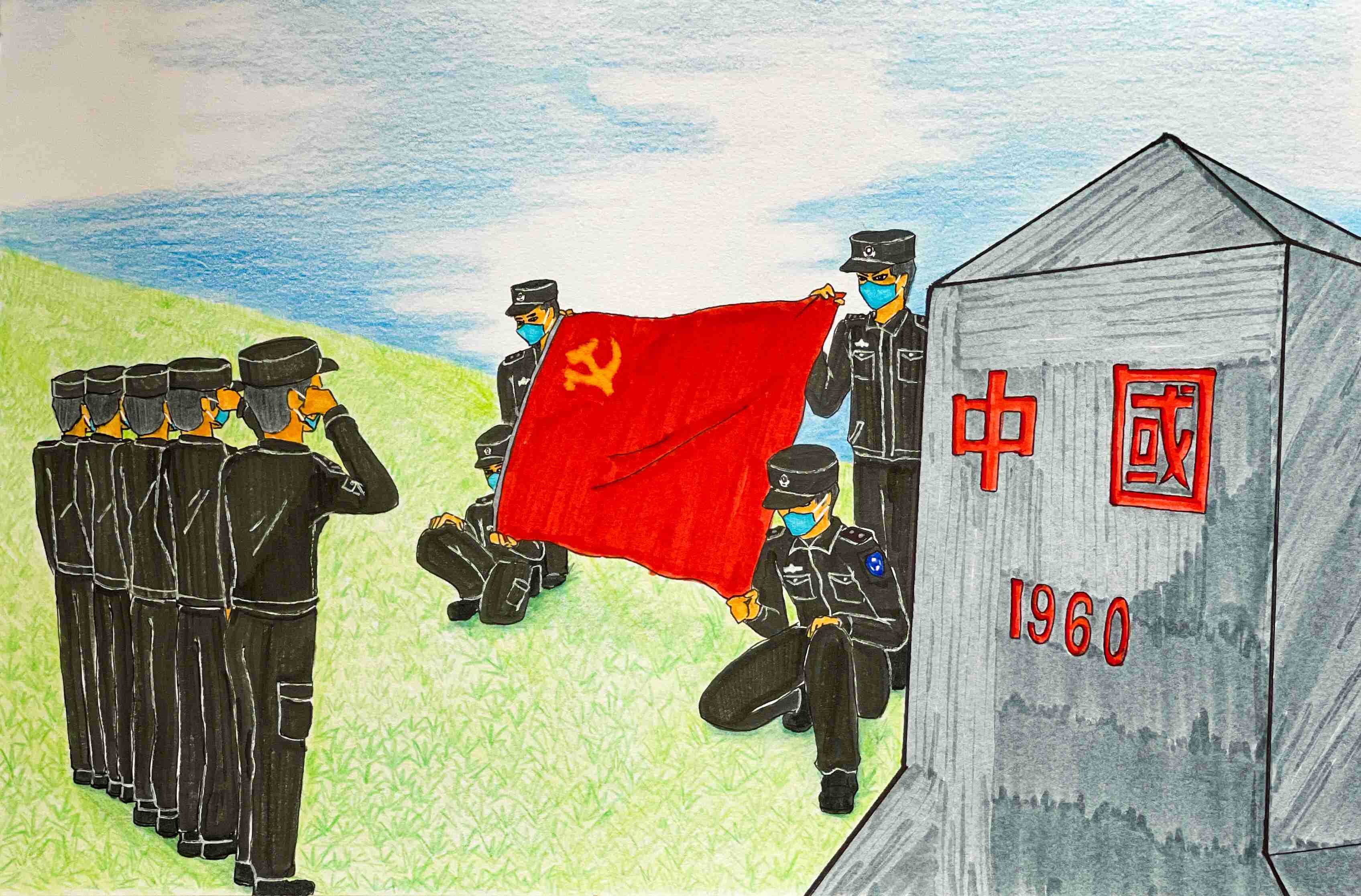 警心向党 屹立边疆.jpg 警心向党 屹立边疆.jpg