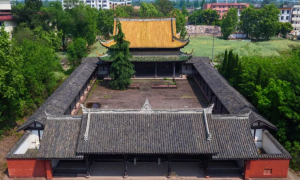 青白江明教寺正在持续修复 古镇文化瑰宝将重放异彩
