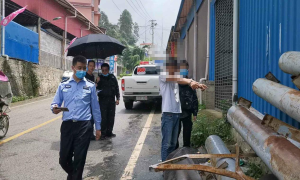 金平城关边境派出所启动区域联动机制破获20起盗窃案
