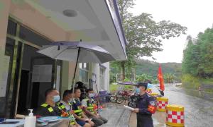 整合党建红色资源 建强警务室前沿阵地