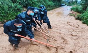 闻“汛”而动 云南畹町边检站逆行抢险救灾