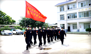 党旗引领民警辅警奋战在战“疫”一线