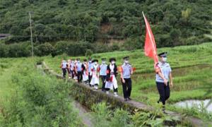 云南畹町边检站苏典分站开展庆“八一”暨“老兵永远跟党走”系列主题活动