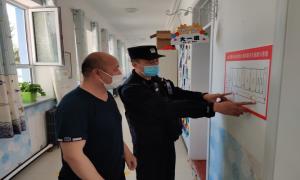 综合治理警民牵手 平安共建警民同心