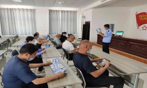 也门勒边境派出所深入辖区开展反邪教宣传活动