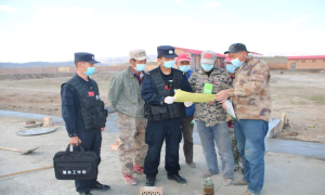 沙孜边境派出所深入辖区开展禁毒教育宣传活动