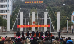 仗步边关 严守国门——富宁法院强边固防综述