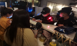 上江边境派出所多点发力积极开展社会面管控工作