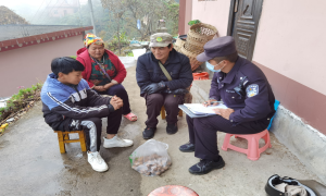 我为群众办实事 入户走访解民忧