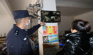 鹿马登边境派出所开展重点行业场所安全隐患大检查活动