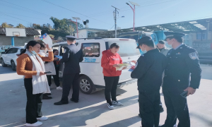 鲁掌边境派出所开展“春节返乡农民工普法”活动  