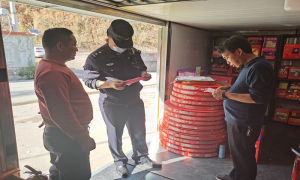 上江边境派出所开展消防安全检查 筑牢安全“防火墙”
