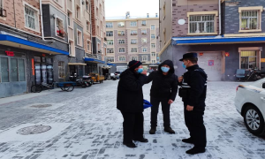 呼伦贝尔边境管理支队工业园区边境派出所救助一名走失老人